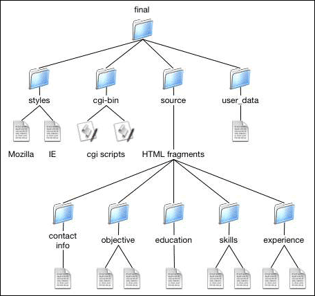 directory structure for final project